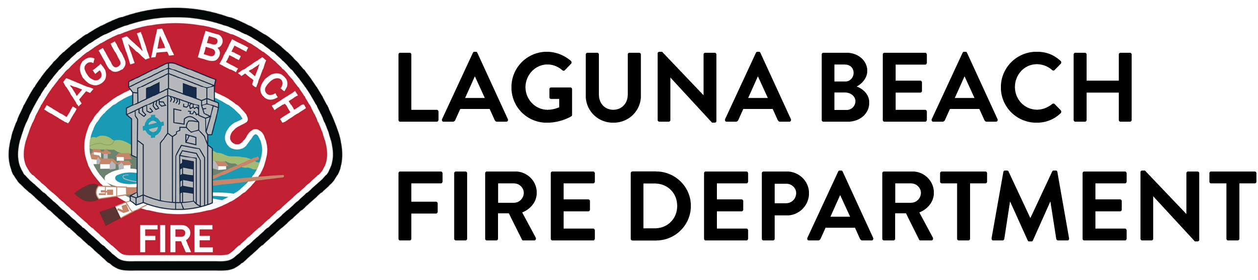 laguna beach fire department patch logo